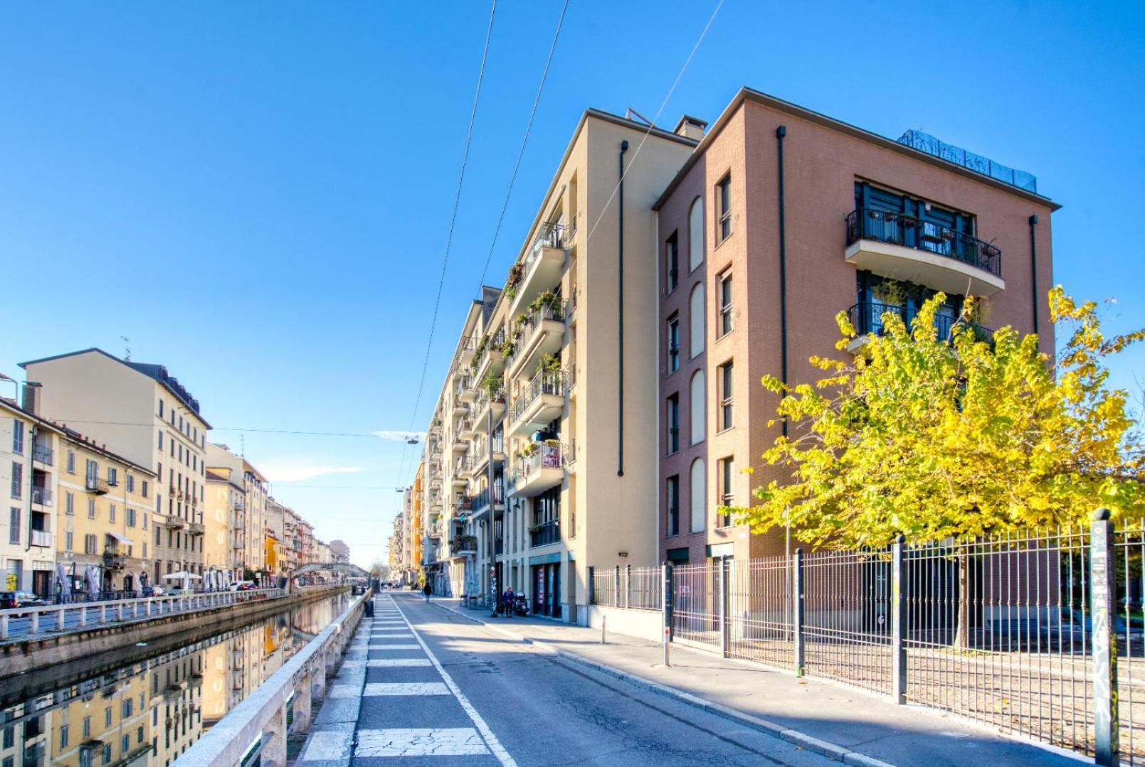 Italianflat - Canal Couture, Navigli Luxury Retreat Milán Exteriér fotografie