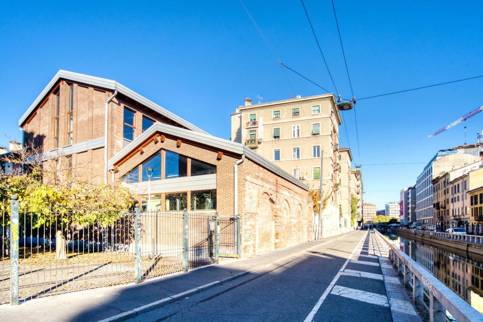 Italianflat - Canal Couture, Navigli Luxury Retreat Milán Exteriér fotografie